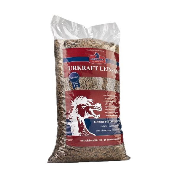 Urkraft Leinsamen Pellets